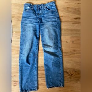 Madewell straight leg jeans